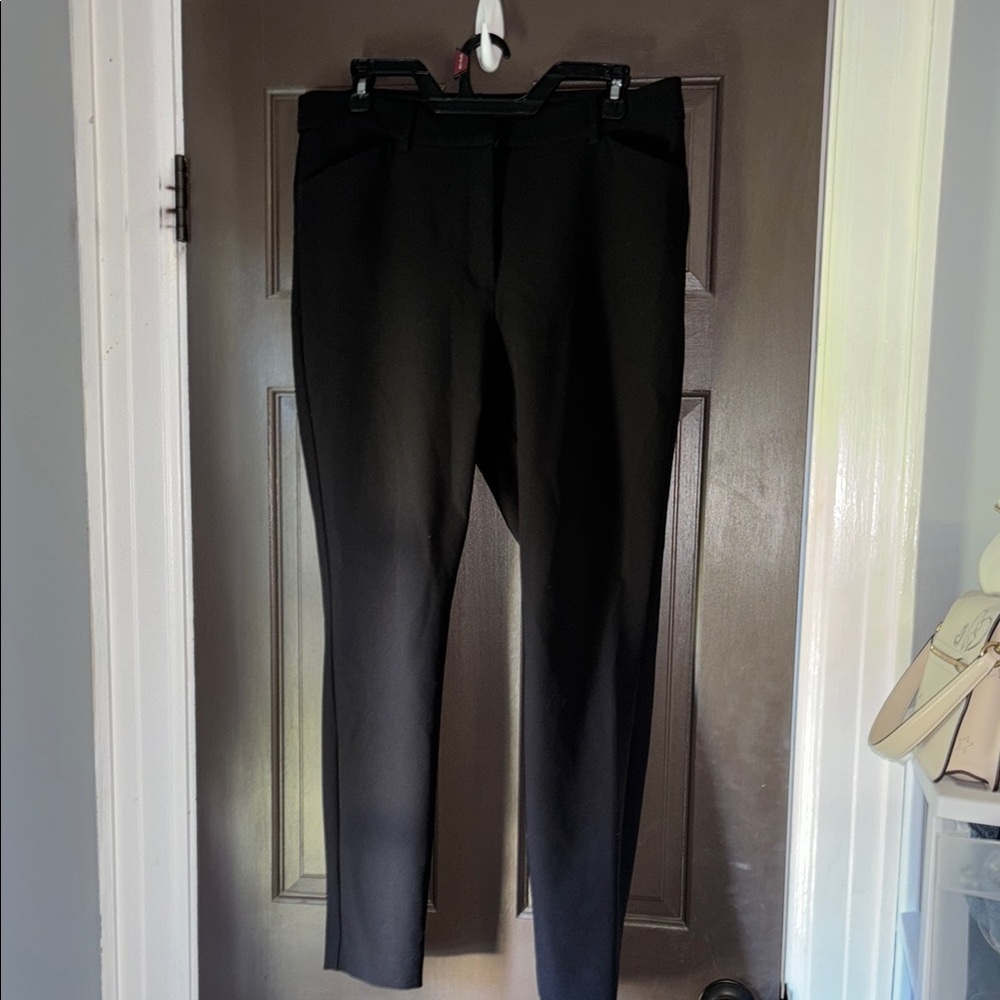 Express Black Straight Leg Pants